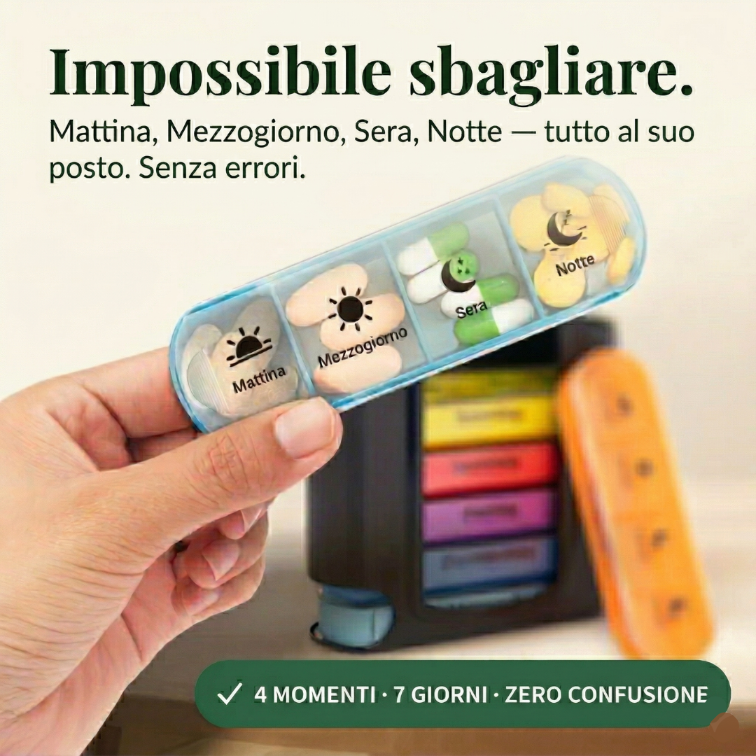 Il tuo alleato contro i farmaci dimenticati.