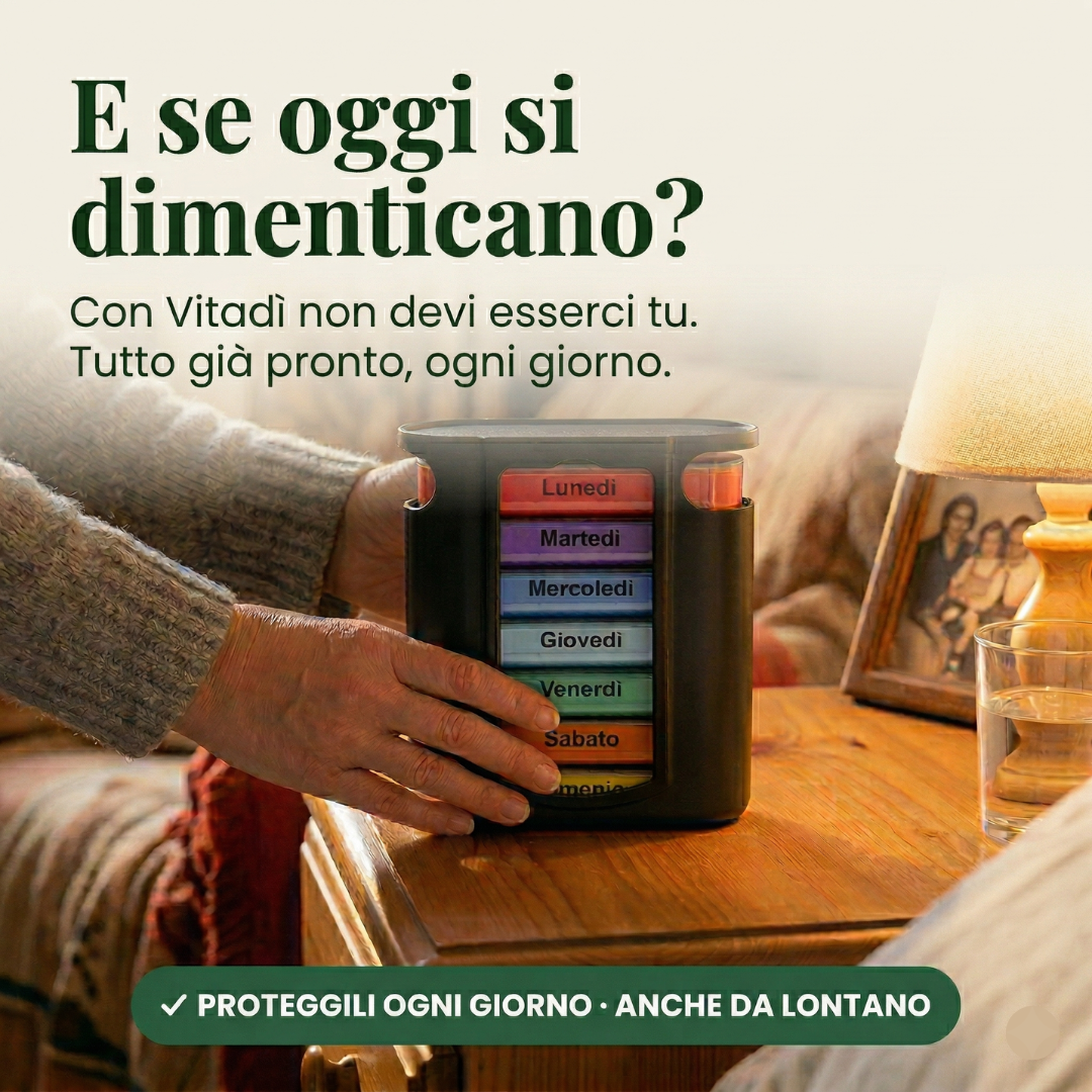 Il tuo alleato contro i farmaci dimenticati.