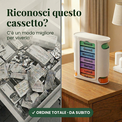 Il tuo alleato contro i farmaci dimenticati.
